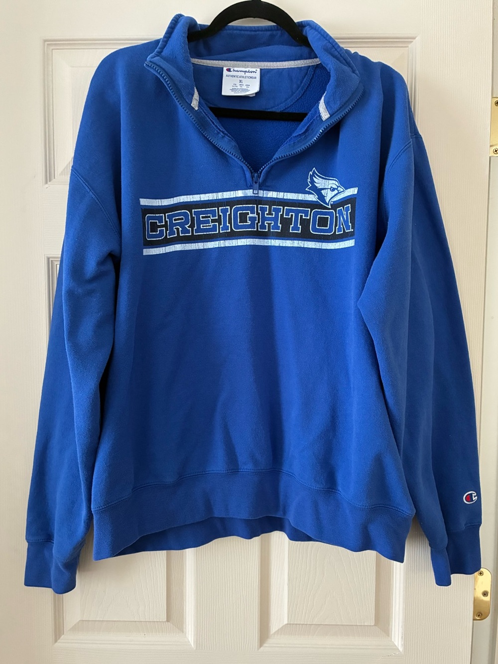 Vintage Champion Creighton Quarter Zip